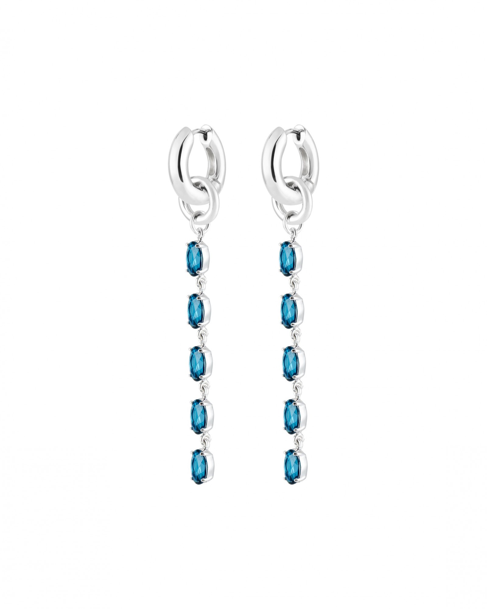 Stranded Cycle Hoops, London Blue Topaz