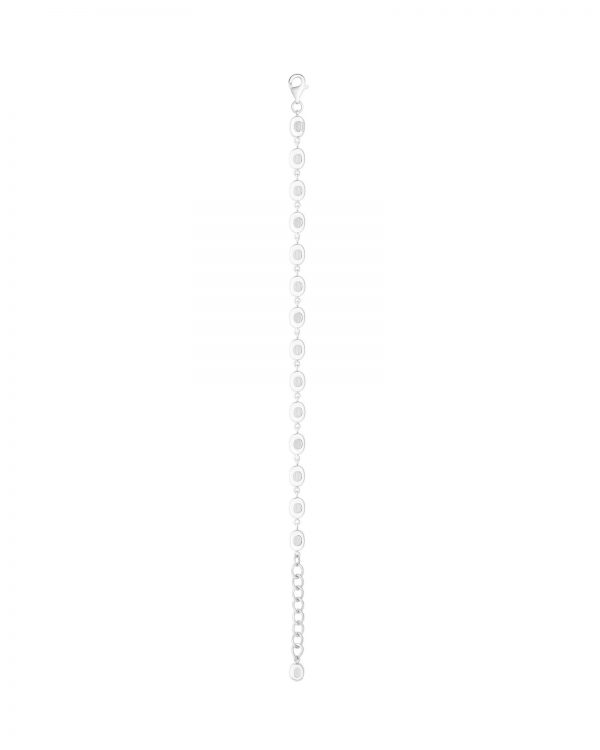 Baby Ying Bracelet, White Sapphires