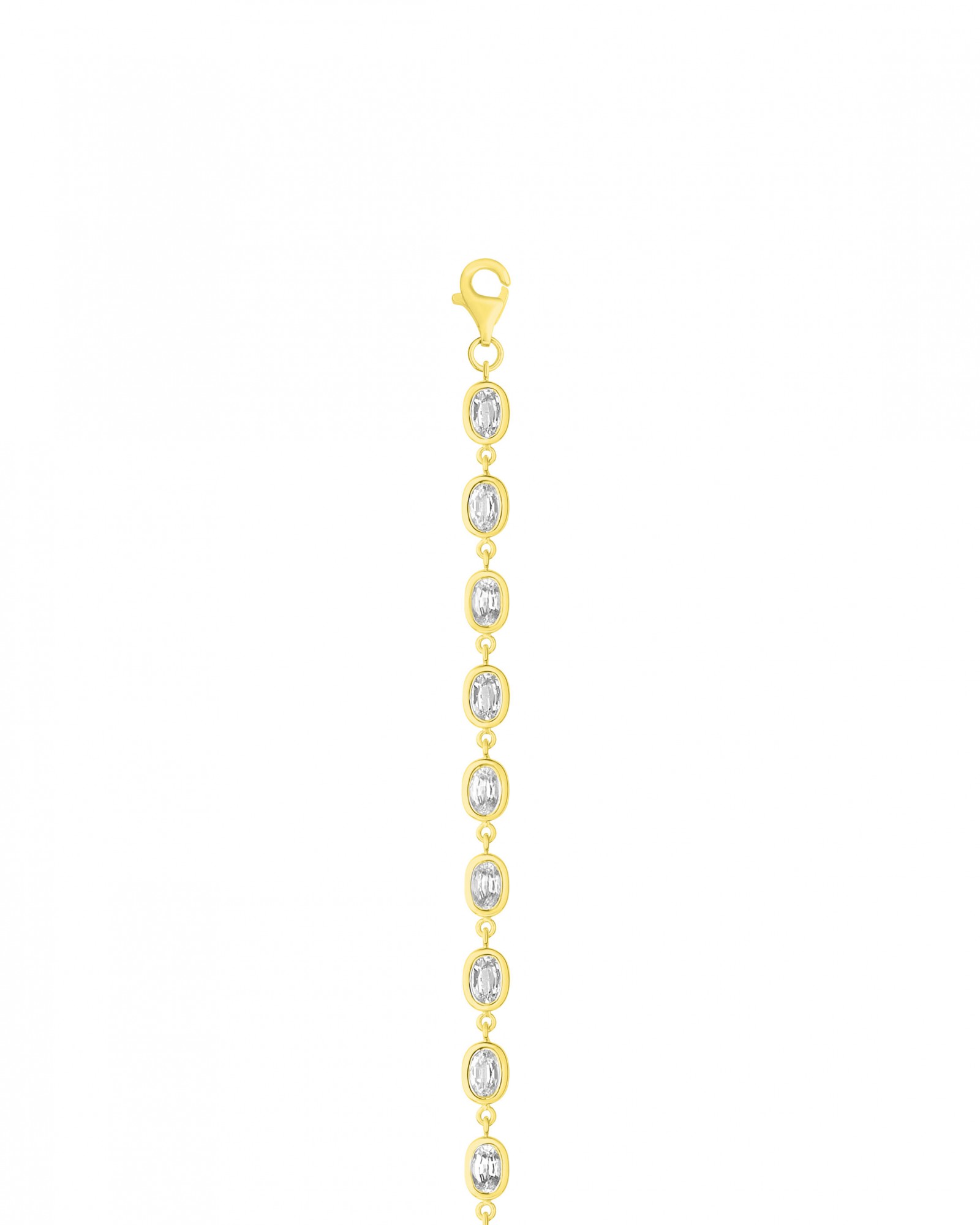 Baby Ying Bracelet, White Sapphires 7 Baby Ying Bracelet, White Sapphires