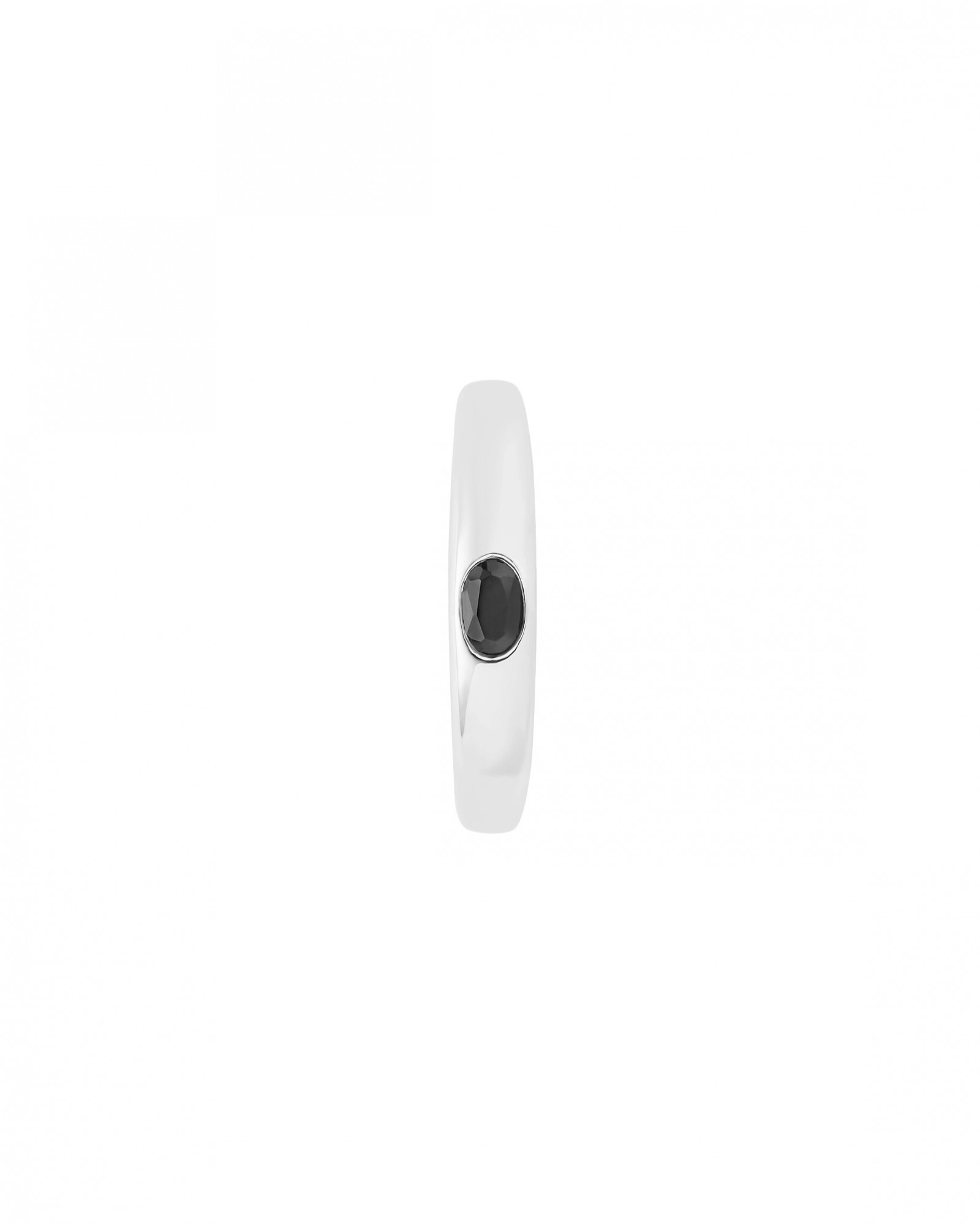 Baby Ying Ring, Black Sapphire