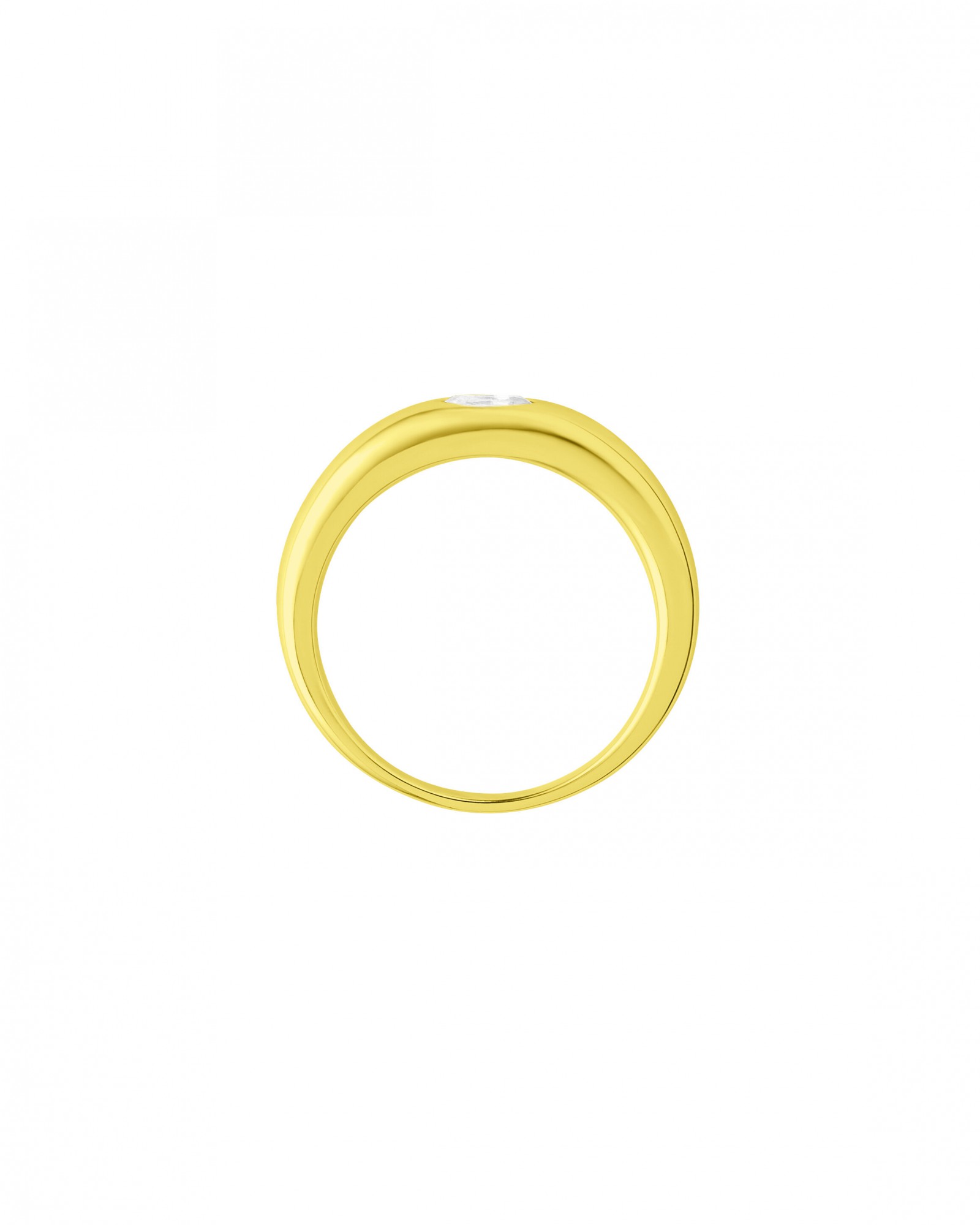 Baby Ying Ring, White Sapphire