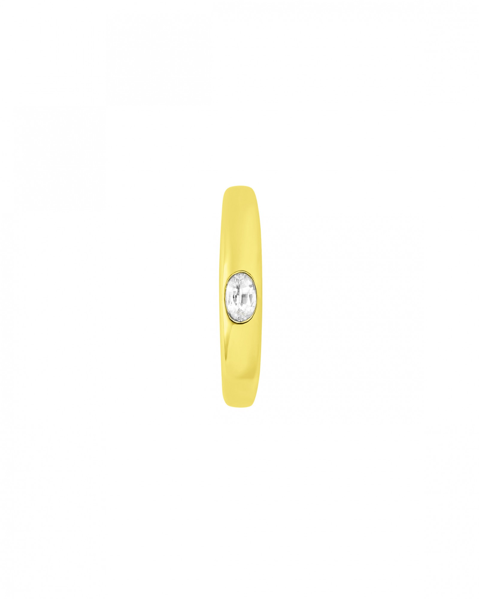 Baby Ying Ring, White Sapphire