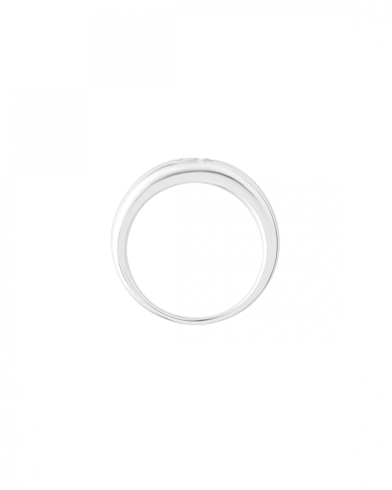 Baby Ying Ring, White Sapphire