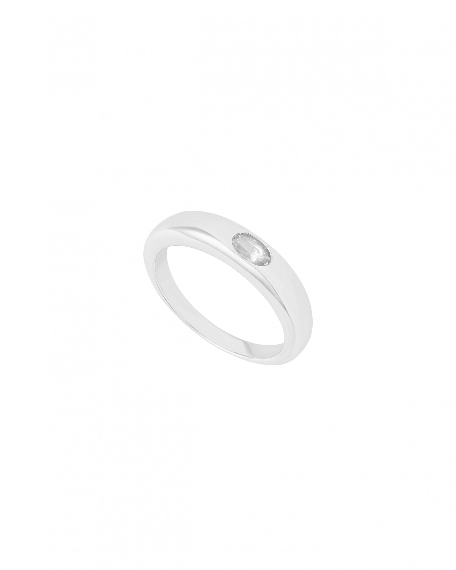 Baby Ying Ring, White Sapphire