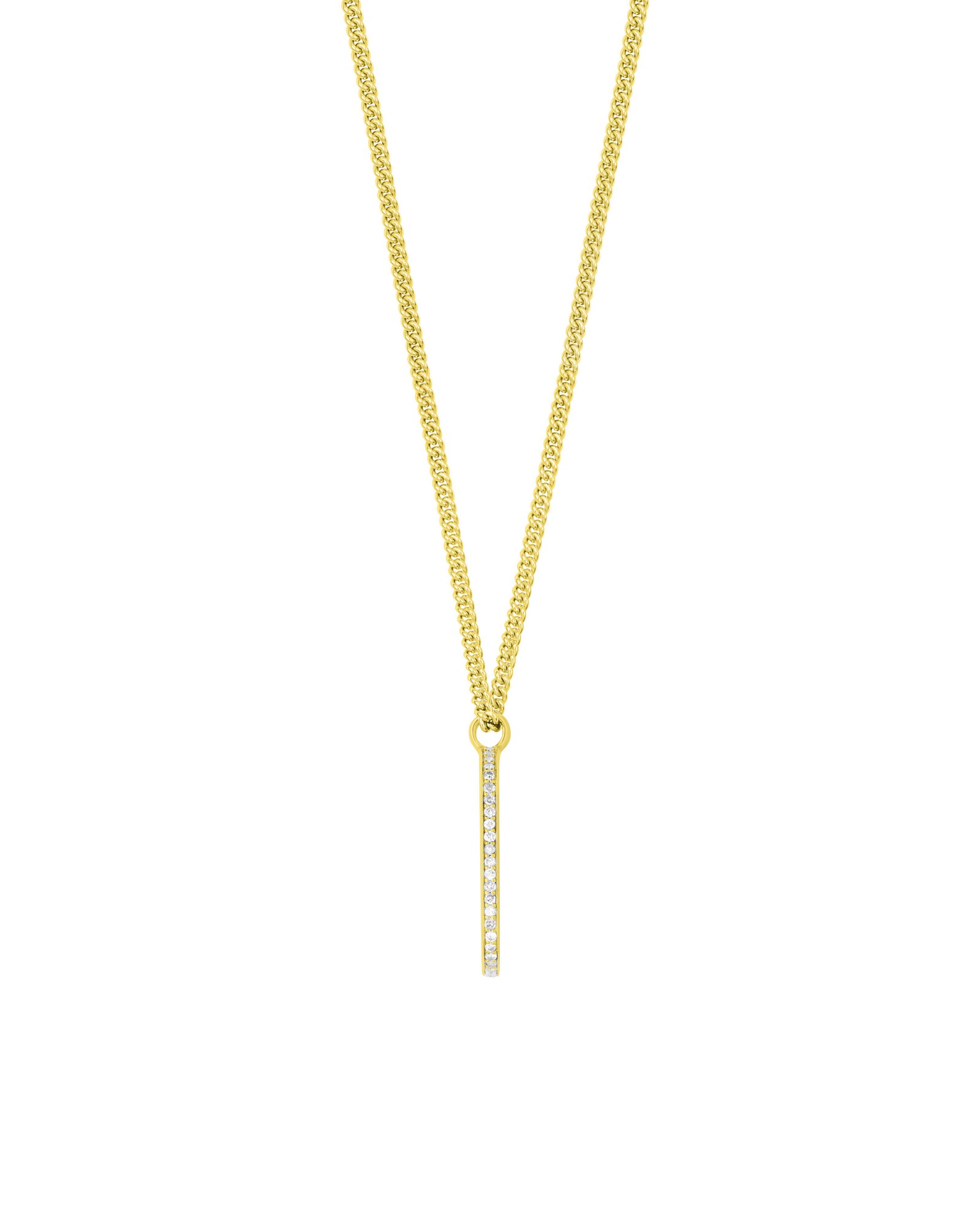 Pavé Singular ID Necklace