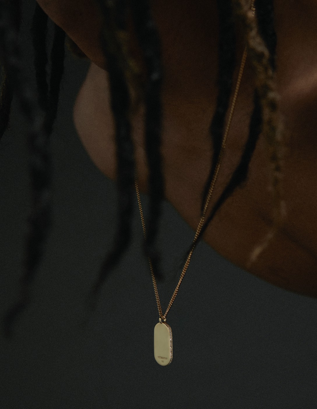 Pavé Singular ID Necklace