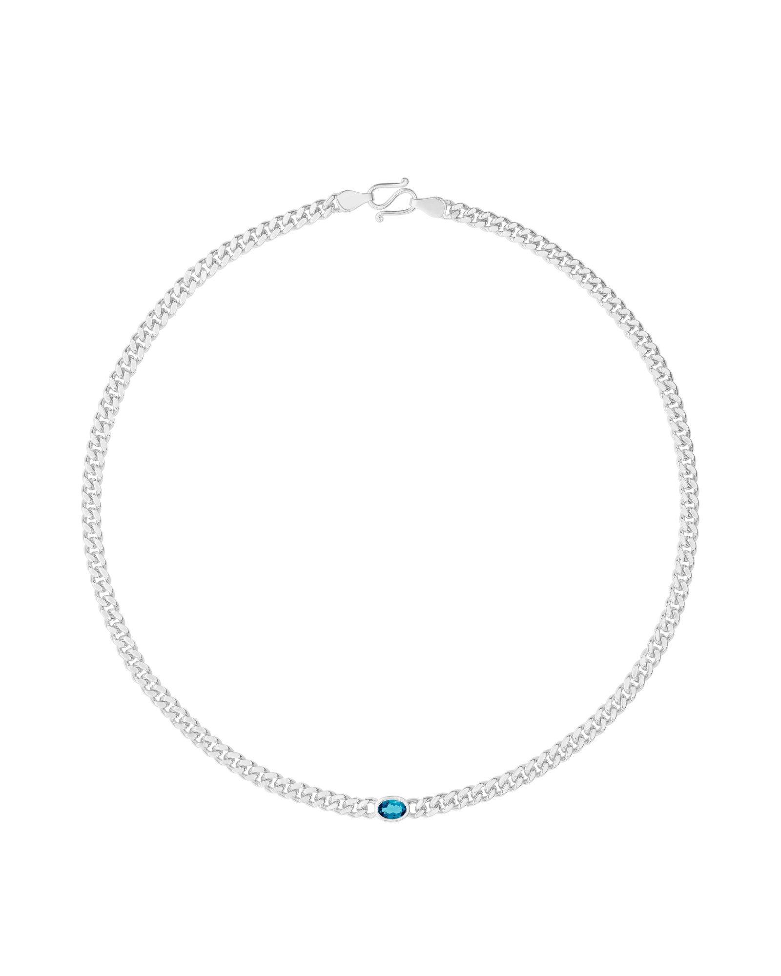 Pattaraphan-Baby Ying Necklace-London Blue Topaz