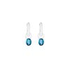 Pattaraphan-Ying Charm Hoops-London Blue Topaz